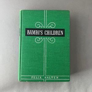 BAMBI'S CHILDREN The Story of a Forest Family by Felix Salten 1st Ed., 1939 HC